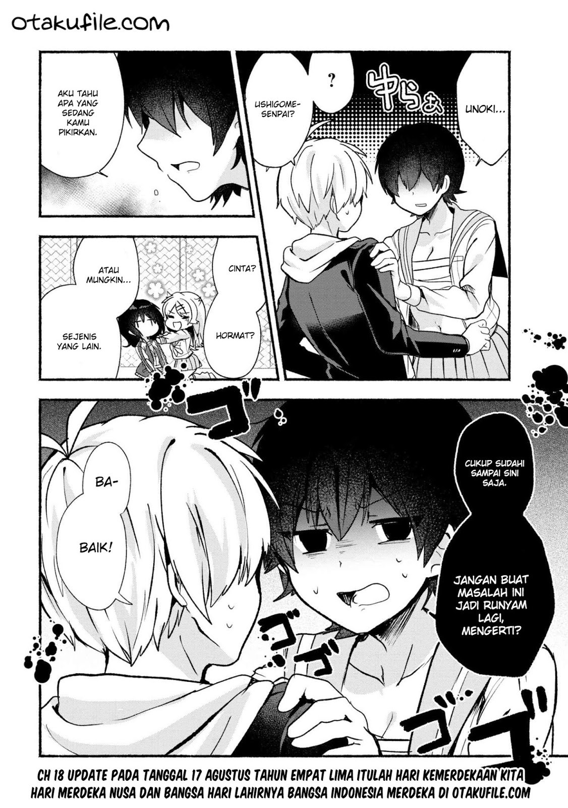 Pashiri na Boku to Koisuru Banchou-san Chapter 17 Gambar 18