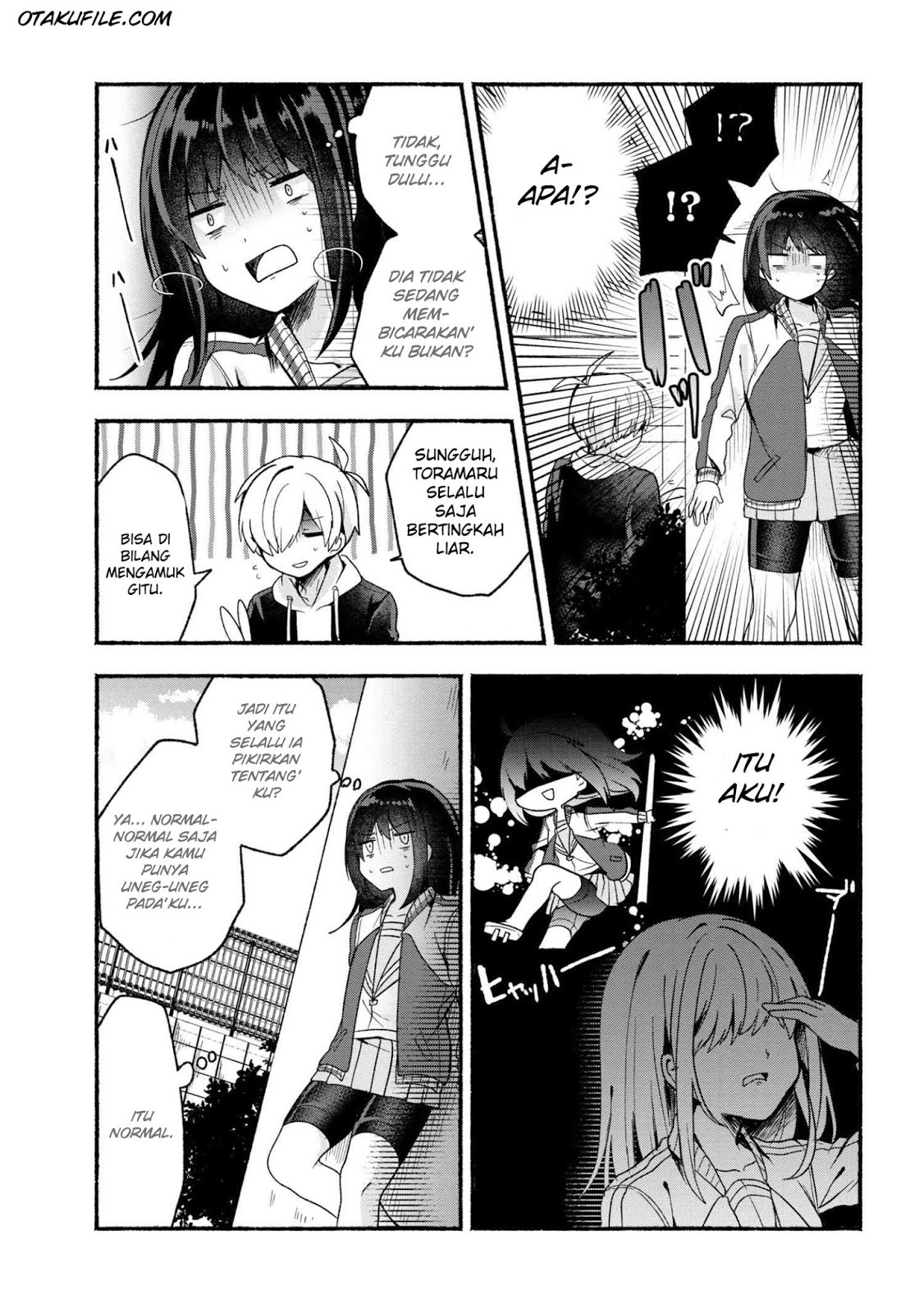 Pashiri na Boku to Koisuru Banchou-san Chapter 16 Gambar 3