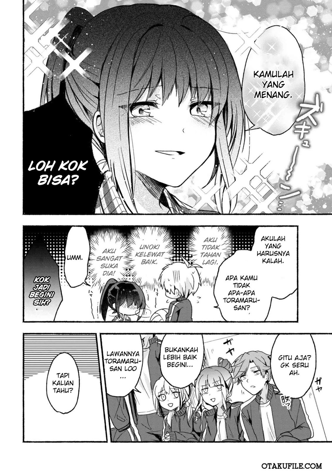Pashiri na Boku to Koisuru Banchou-san Chapter 13 Gambar 12