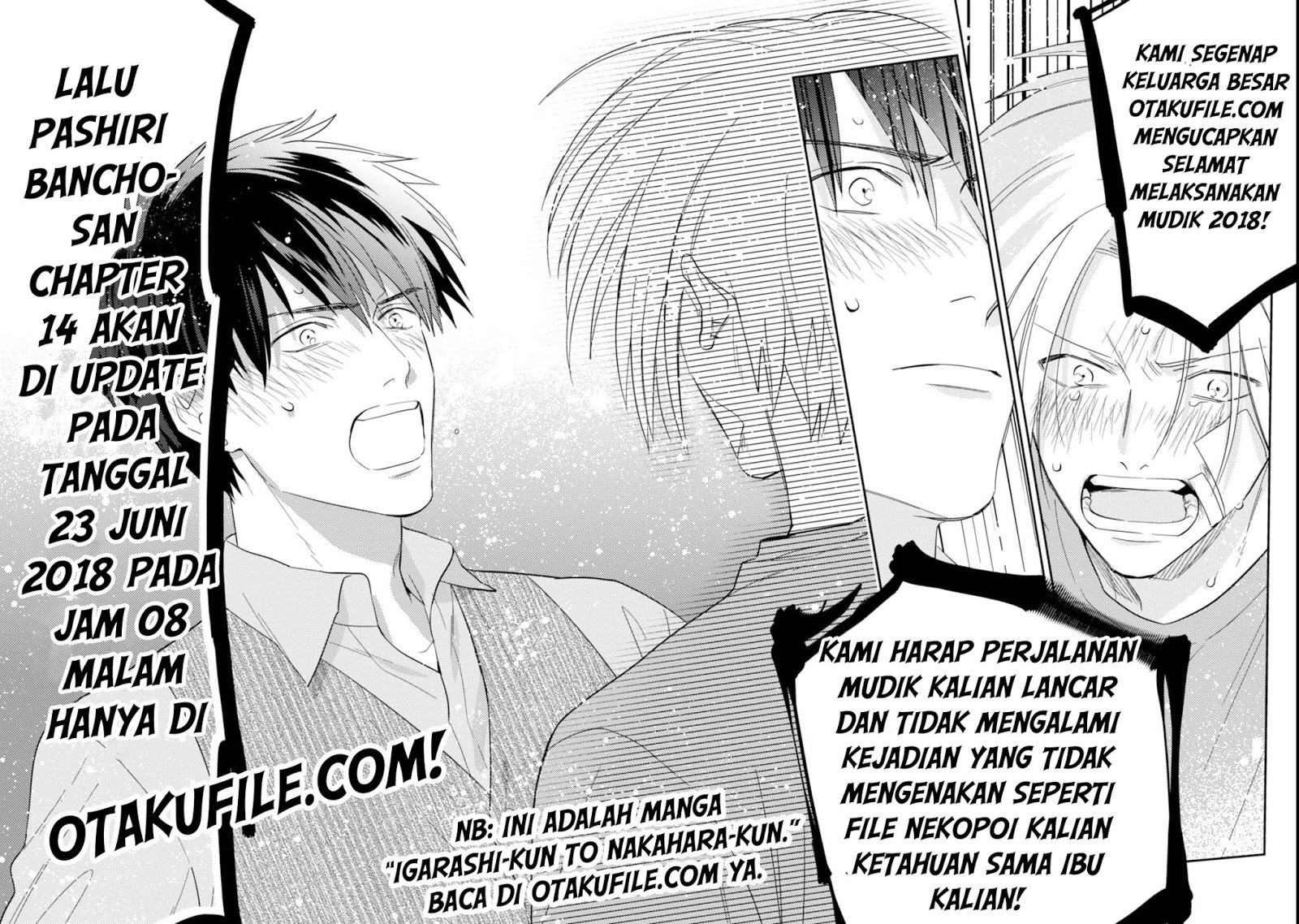 Pashiri na Boku to Koisuru Banchou-san Chapter 13 Gambar 15