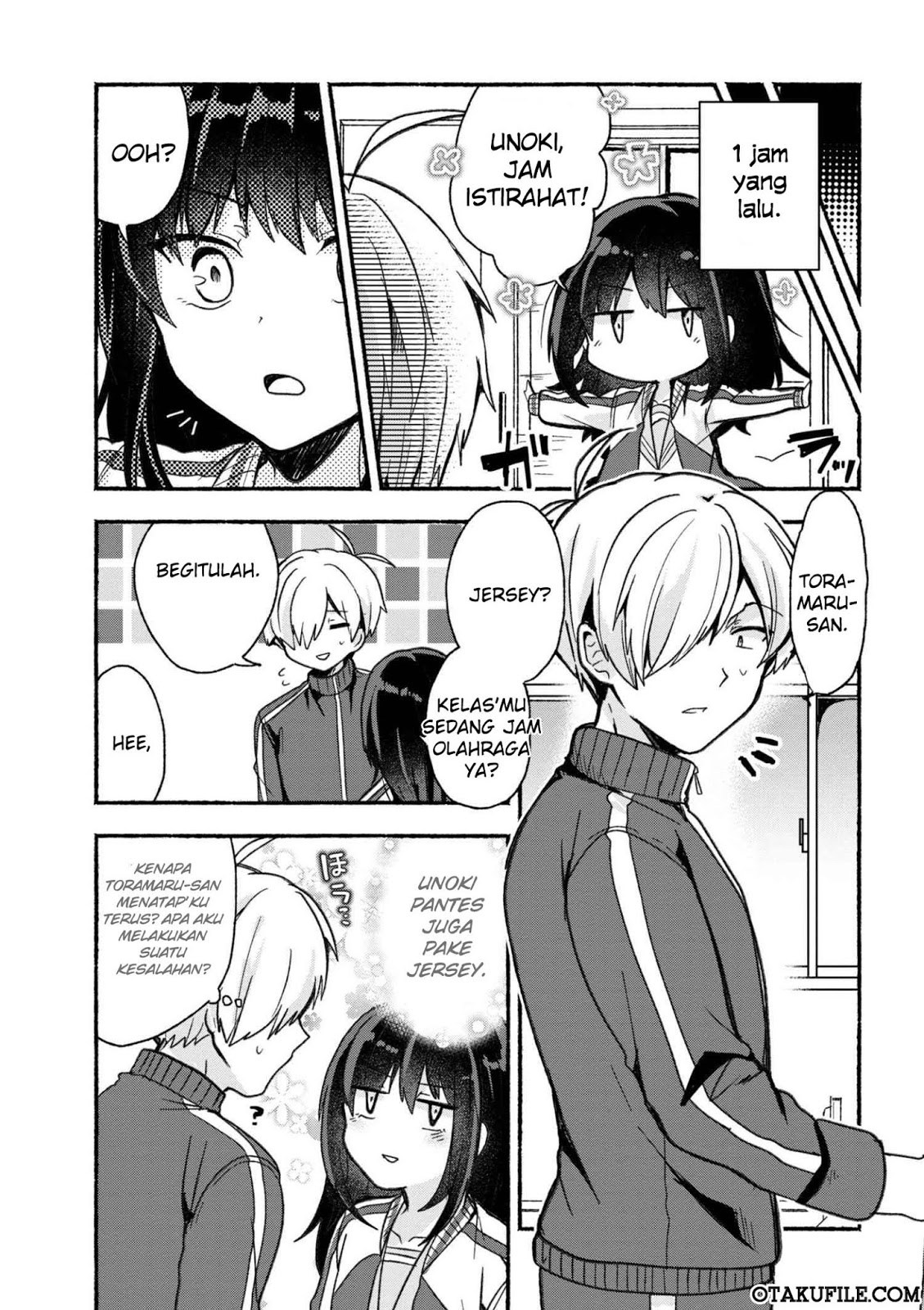 Pashiri na Boku to Koisuru Banchou-san Chapter 13 Gambar 3
