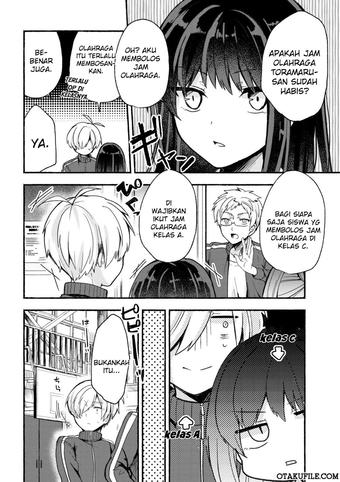 Pashiri na Boku to Koisuru Banchou-san Chapter 13 Gambar 4