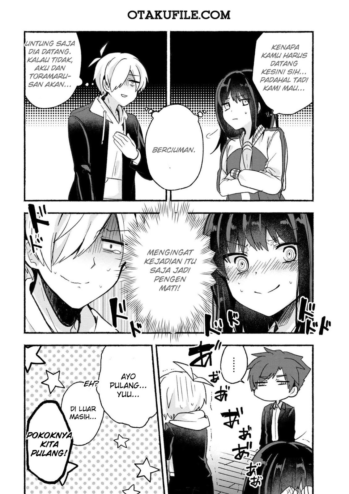 Pashiri na Boku to Koisuru Banchou-san Chapter 12 Gambar 16