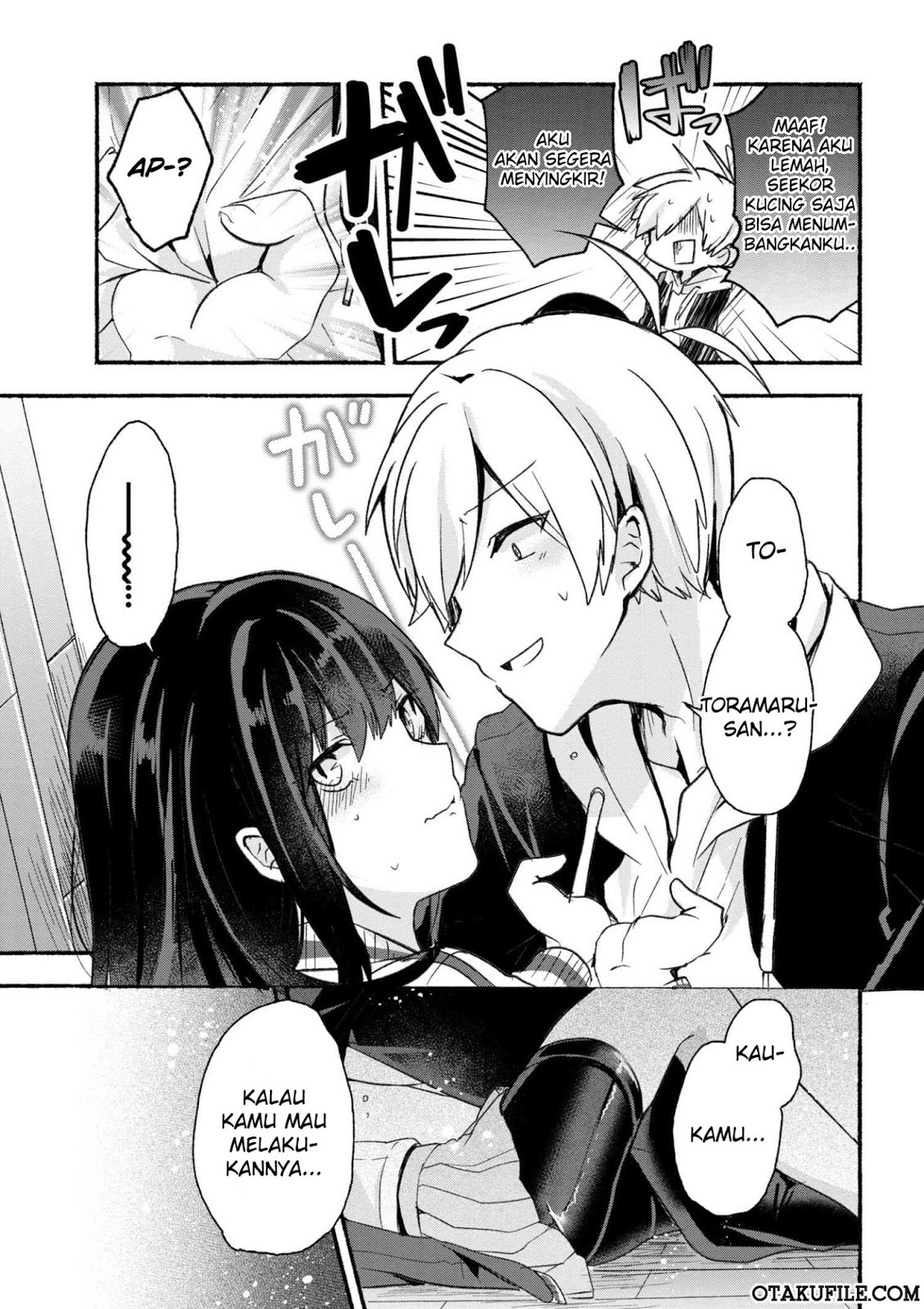 Pashiri na Boku to Koisuru Banchou-san Chapter 11 Gambar 11