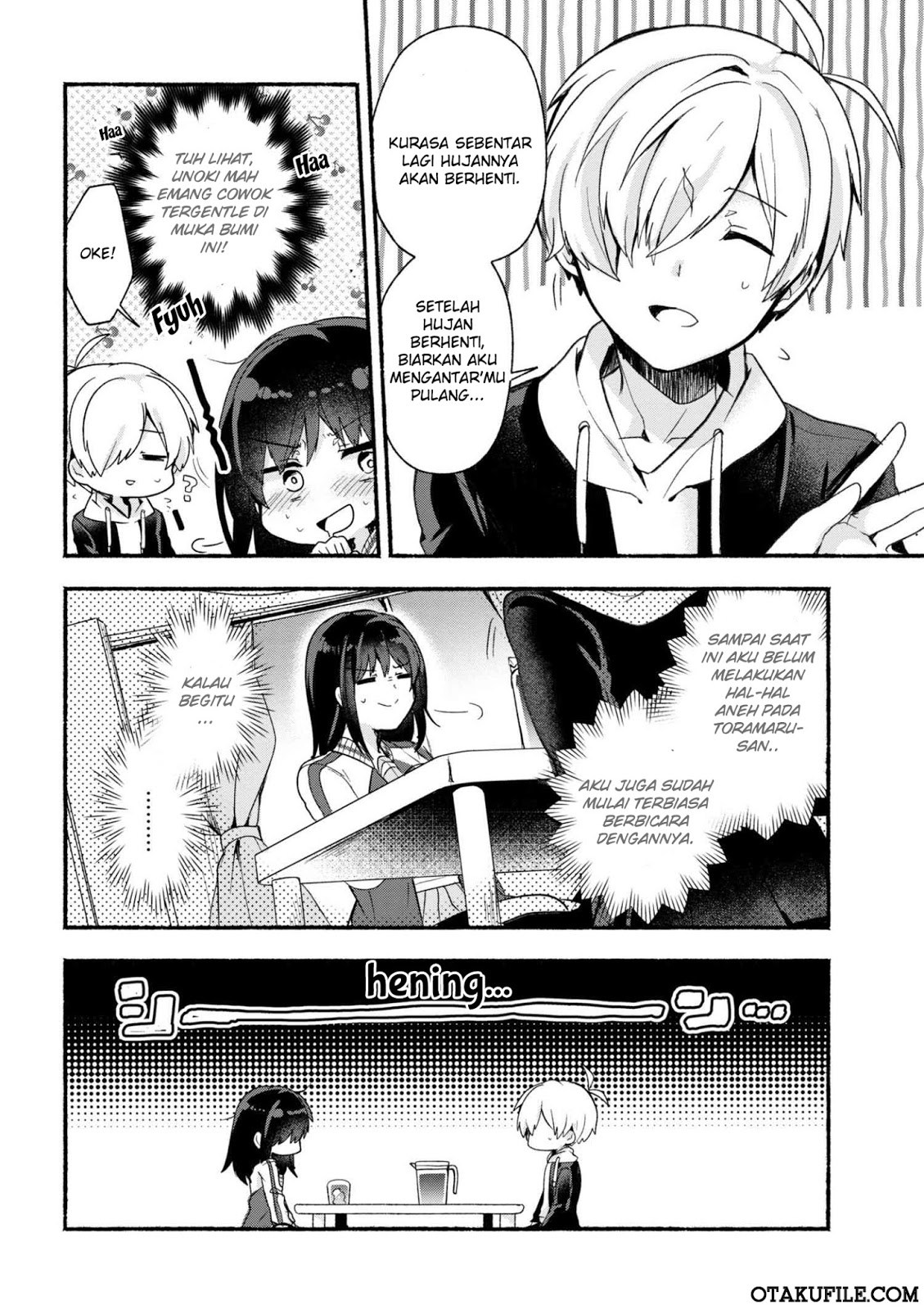 Pashiri na Boku to Koisuru Banchou-san Chapter 11 Gambar 4