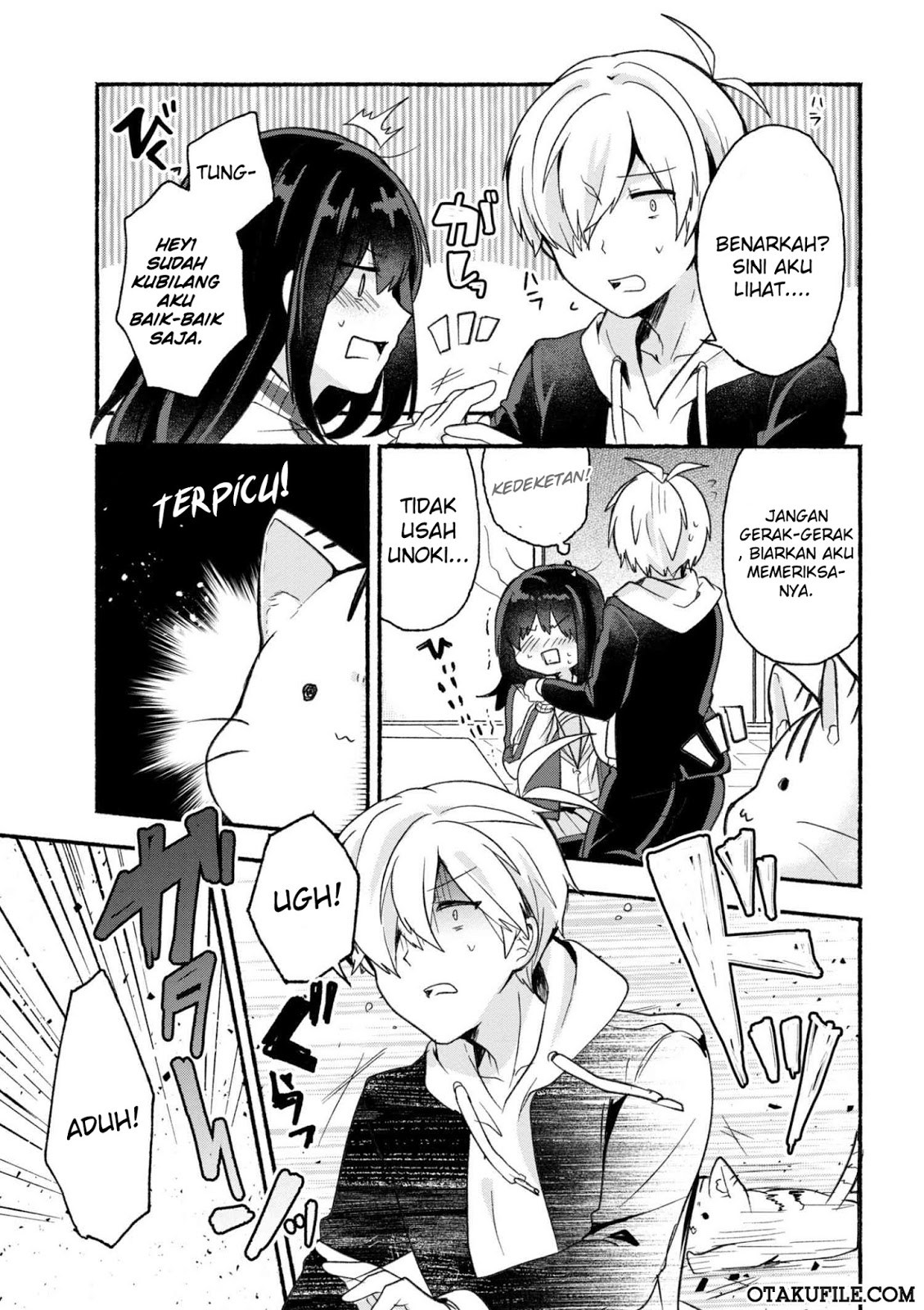 Pashiri na Boku to Koisuru Banchou-san Chapter 11 Gambar 9