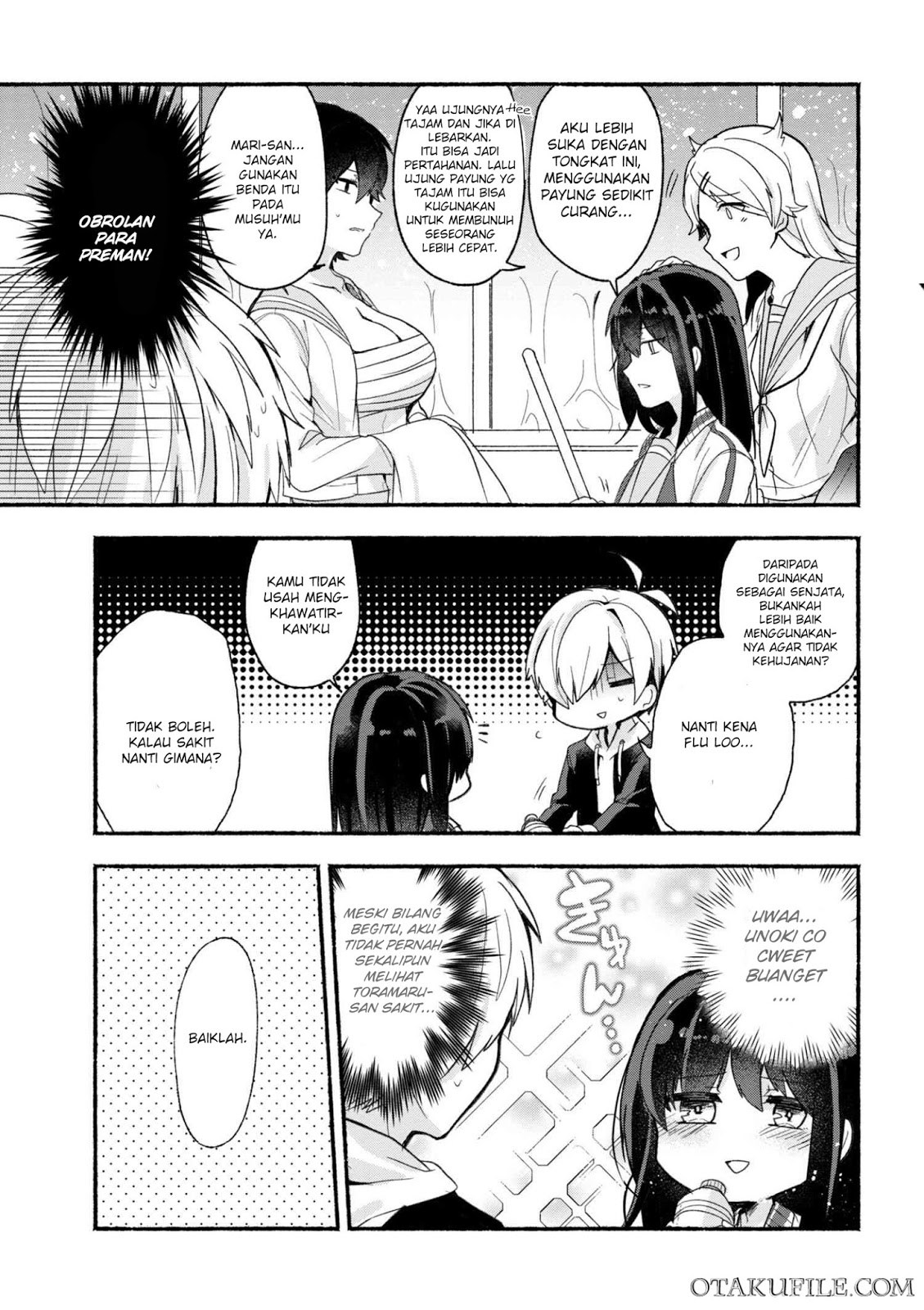 Pashiri na Boku to Koisuru Banchou-san Chapter 10 Gambar 5