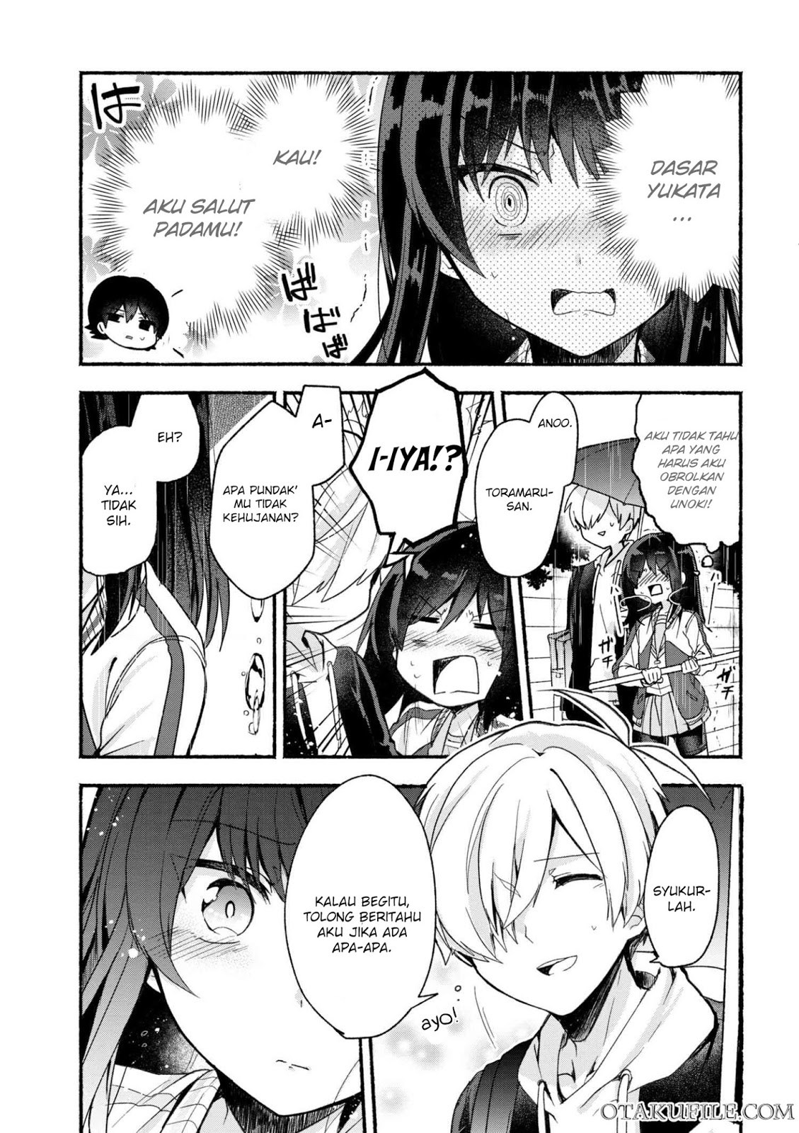 Pashiri na Boku to Koisuru Banchou-san Chapter 10 Gambar 9