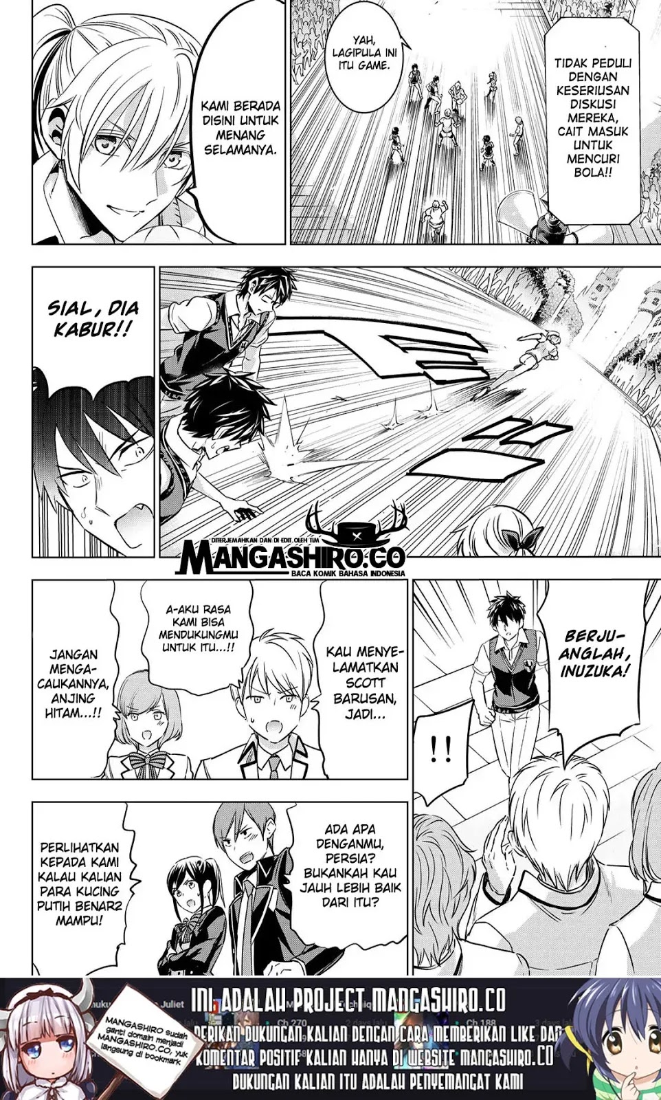 Kishuku Gakkou no Juliet Chapter 95 Gambar 20