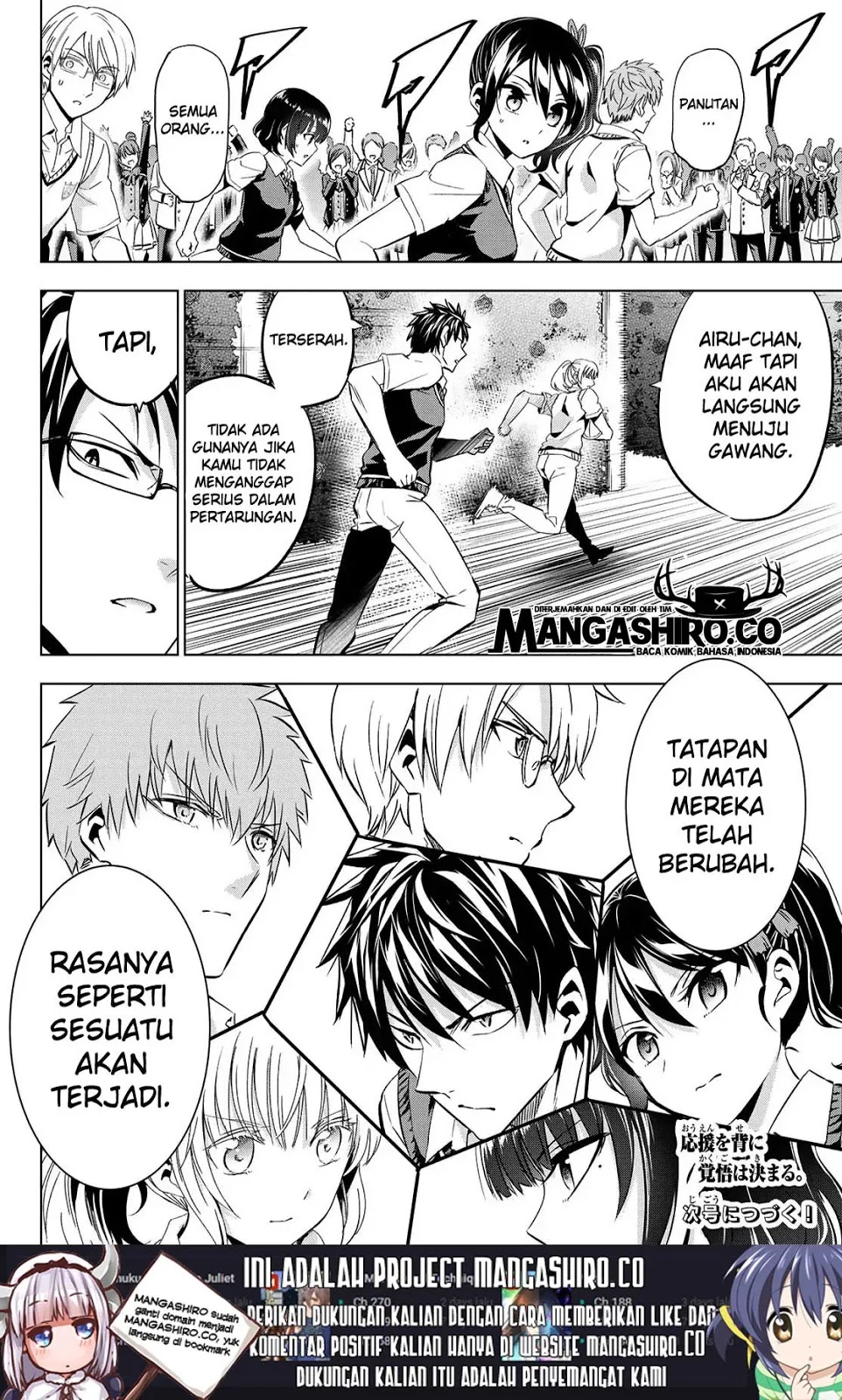 Kishuku Gakkou no Juliet Chapter 95 Gambar 22