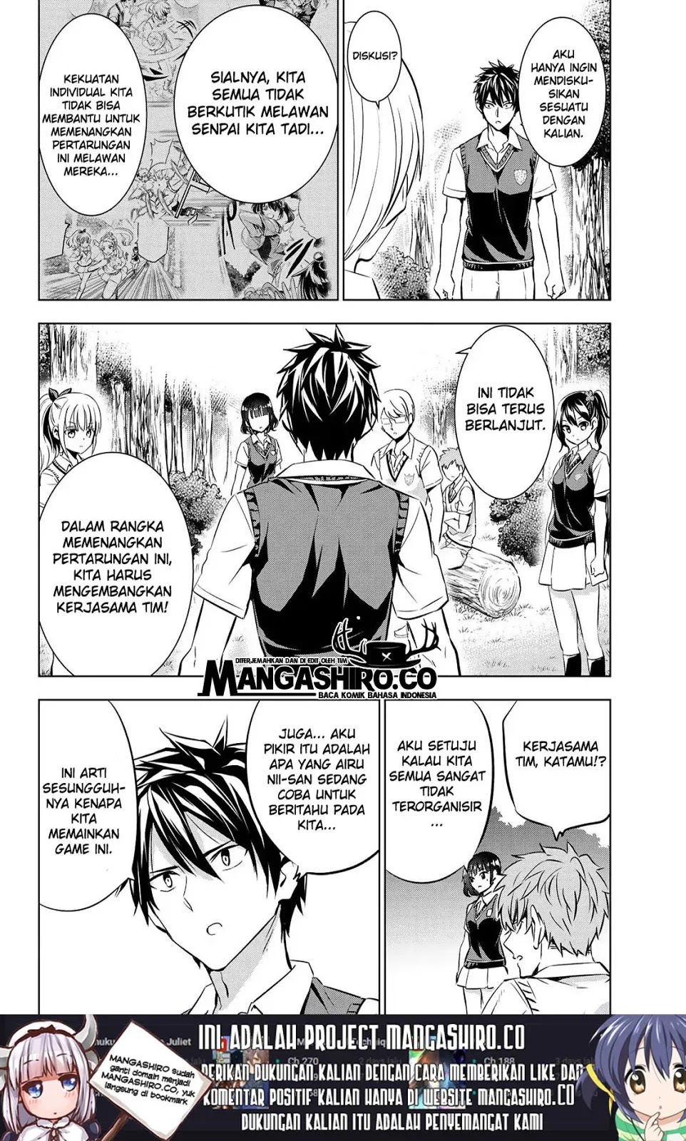 Kishuku Gakkou no Juliet Chapter 95 Gambar 8