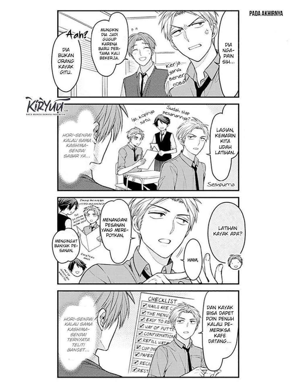 Gekkan Shoujo Nozaki-kun Chapter 73 Gambar 10