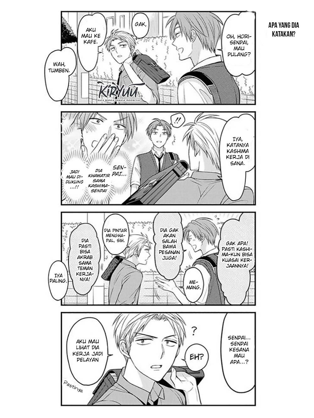 Gekkan Shoujo Nozaki-kun Chapter 73 Gambar 8