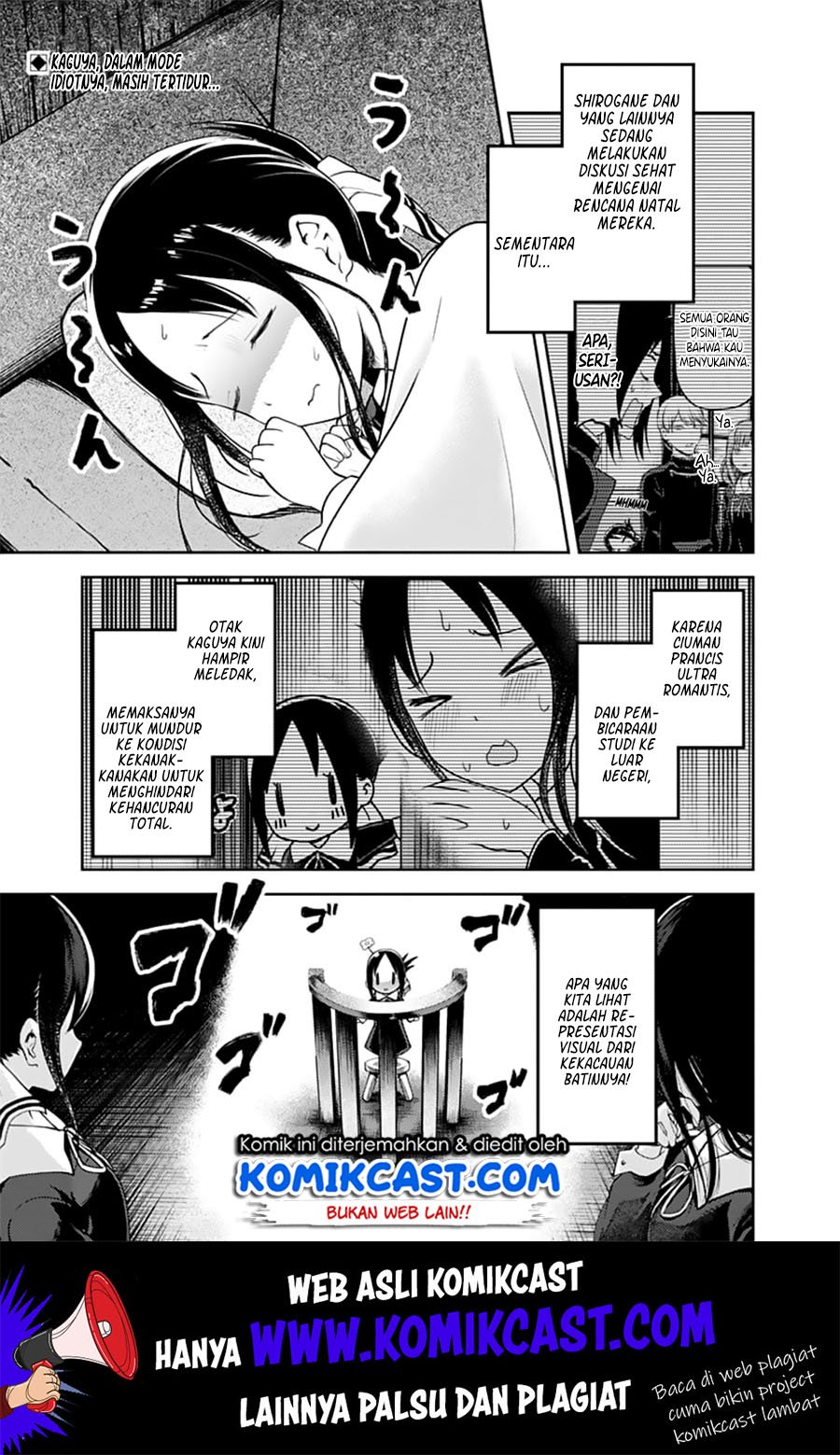 Baca Kaguya-sama wa Kokurasetai – Tensai-tachi no Renai Zunousen Chapter 141 Gambar 2