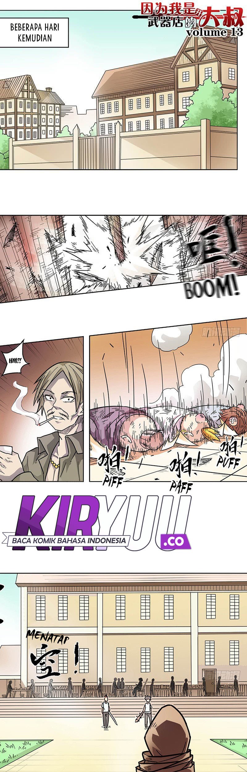 Baca Manhua Because Im An Uncle who Runs A Weapon Shop Chapter 13 Gambar 2