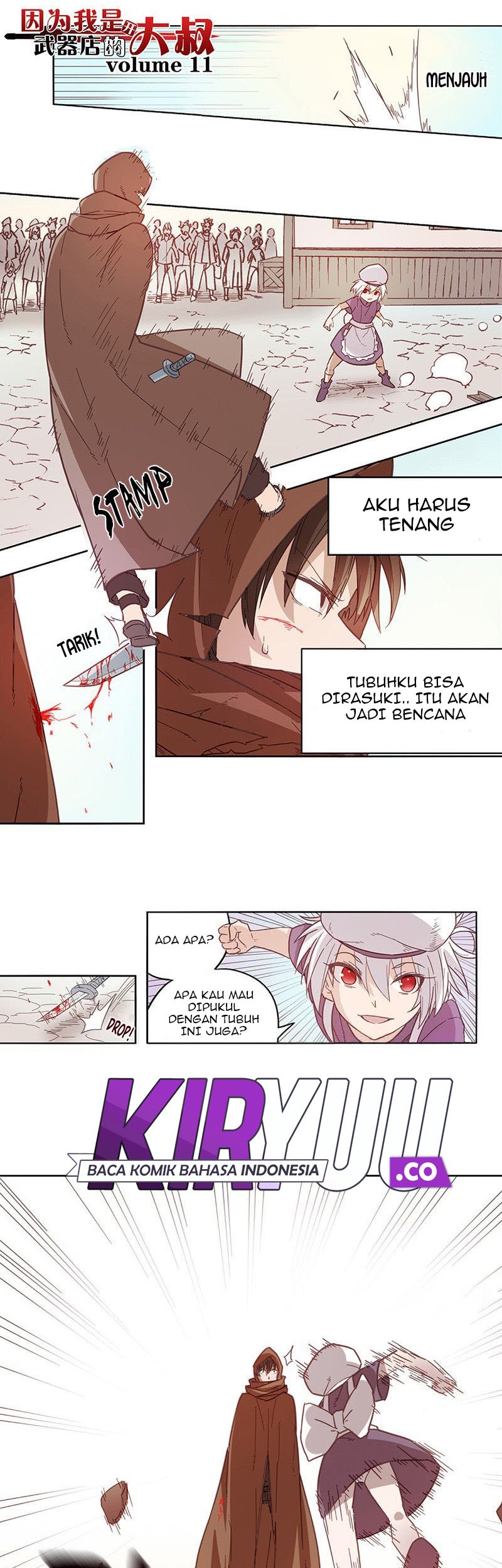 Baca Manhua Because Im An Uncle who Runs A Weapon Shop Chapter 11 Gambar 2