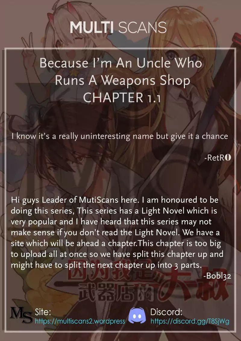 Because Im An Uncle who Runs A Weapon Shop Chapter 01 39