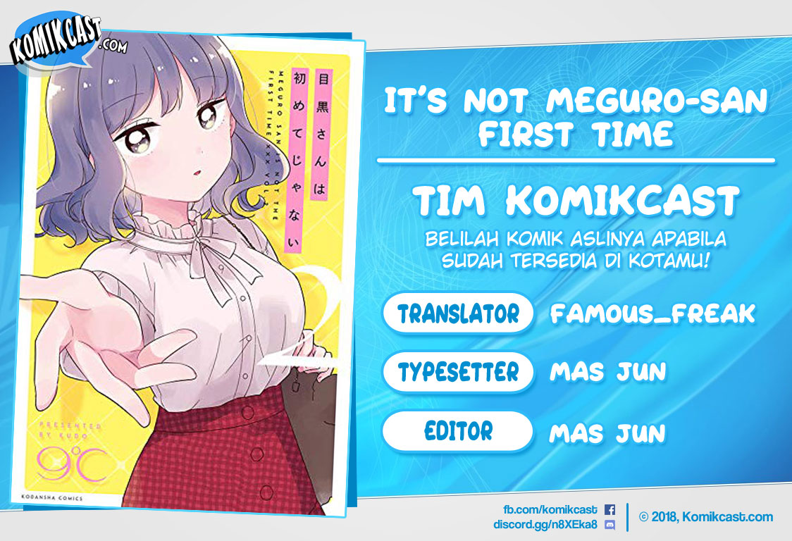 Baca Komik It’s Not Meguro-san’s First Time Chapter 15 Gambar 1