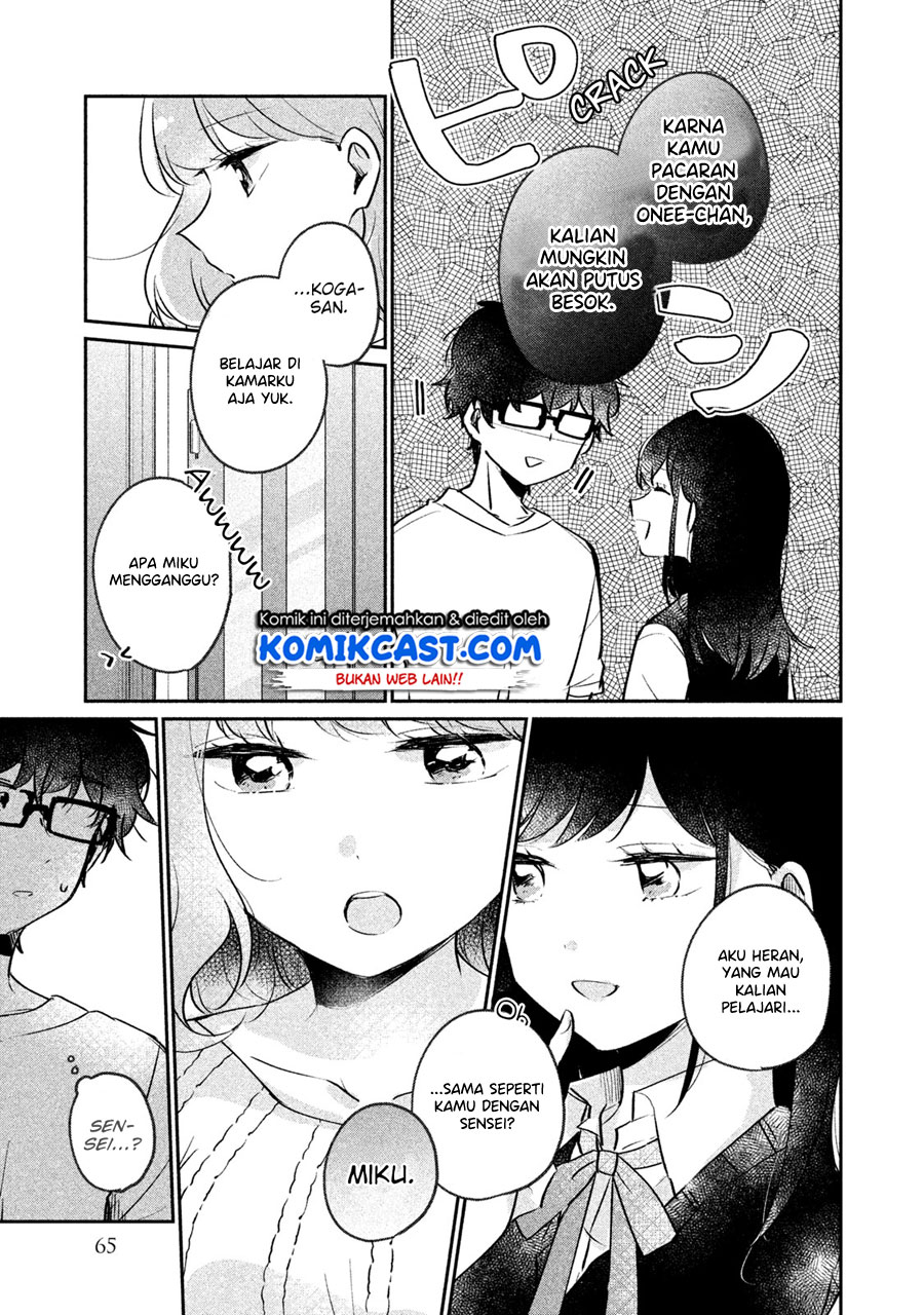It’s Not Meguro-san’s First Time Chapter 15 Gambar 4