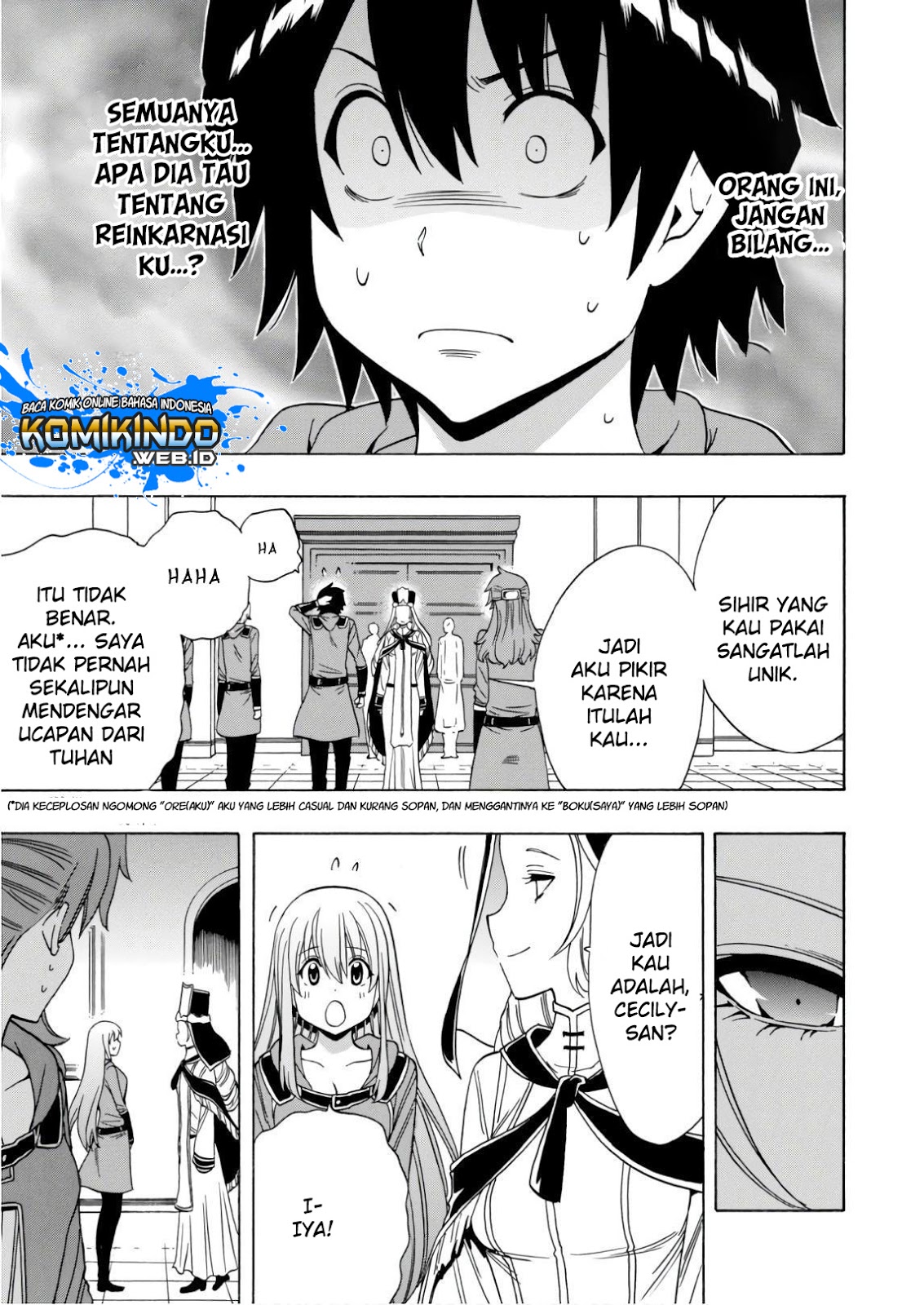 Kenja no Mago Chapter 38 Gambar 11