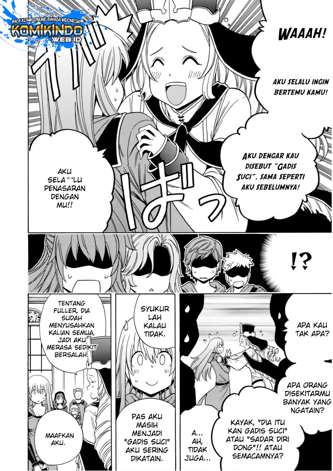 Kenja no Mago Chapter 38 Gambar 12