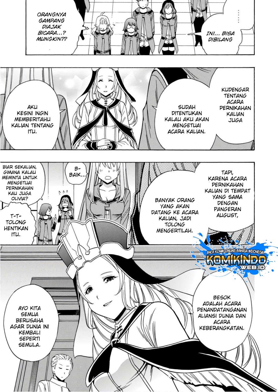 Kenja no Mago Chapter 38 Gambar 13
