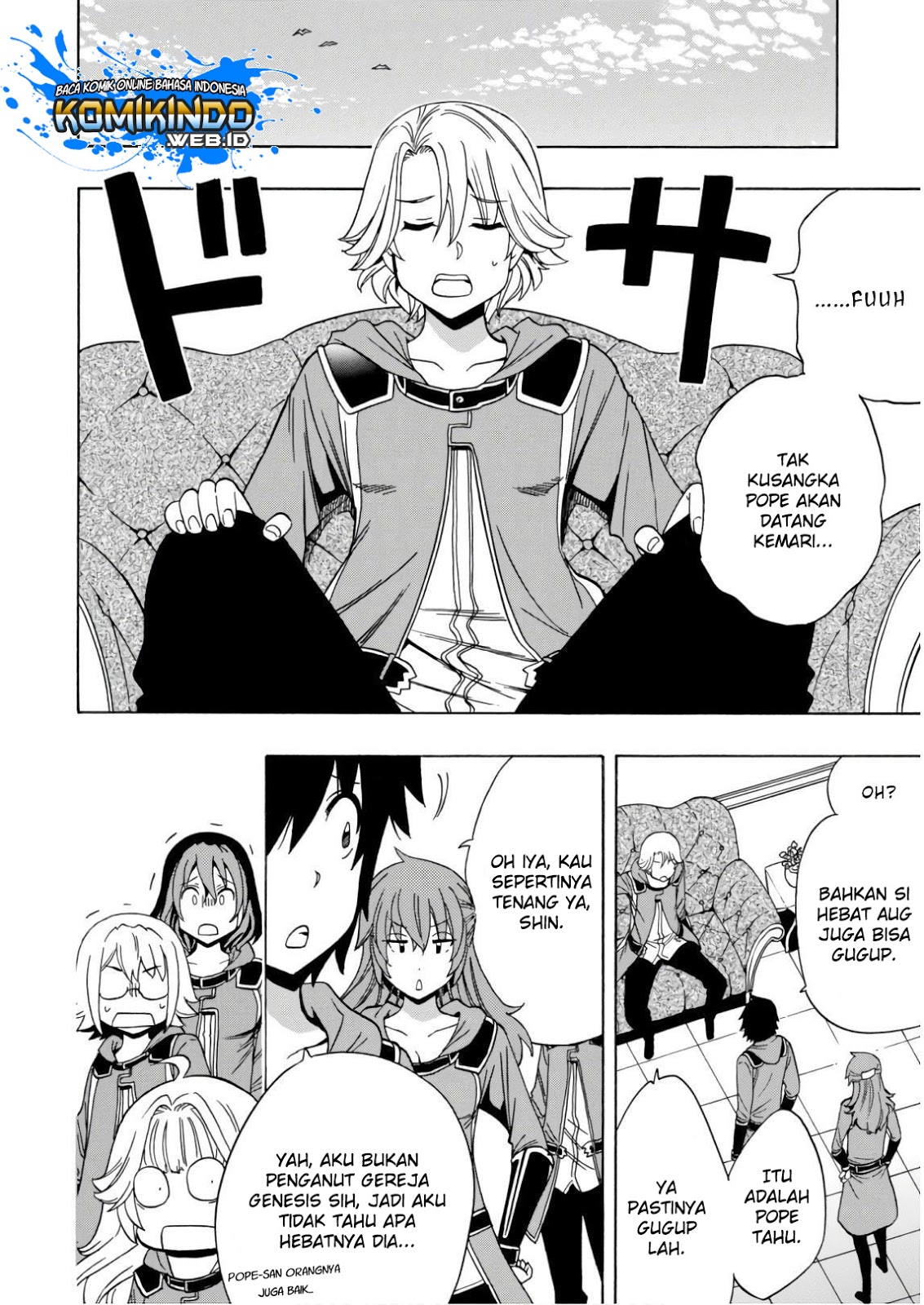 Kenja no Mago Chapter 38 Gambar 14