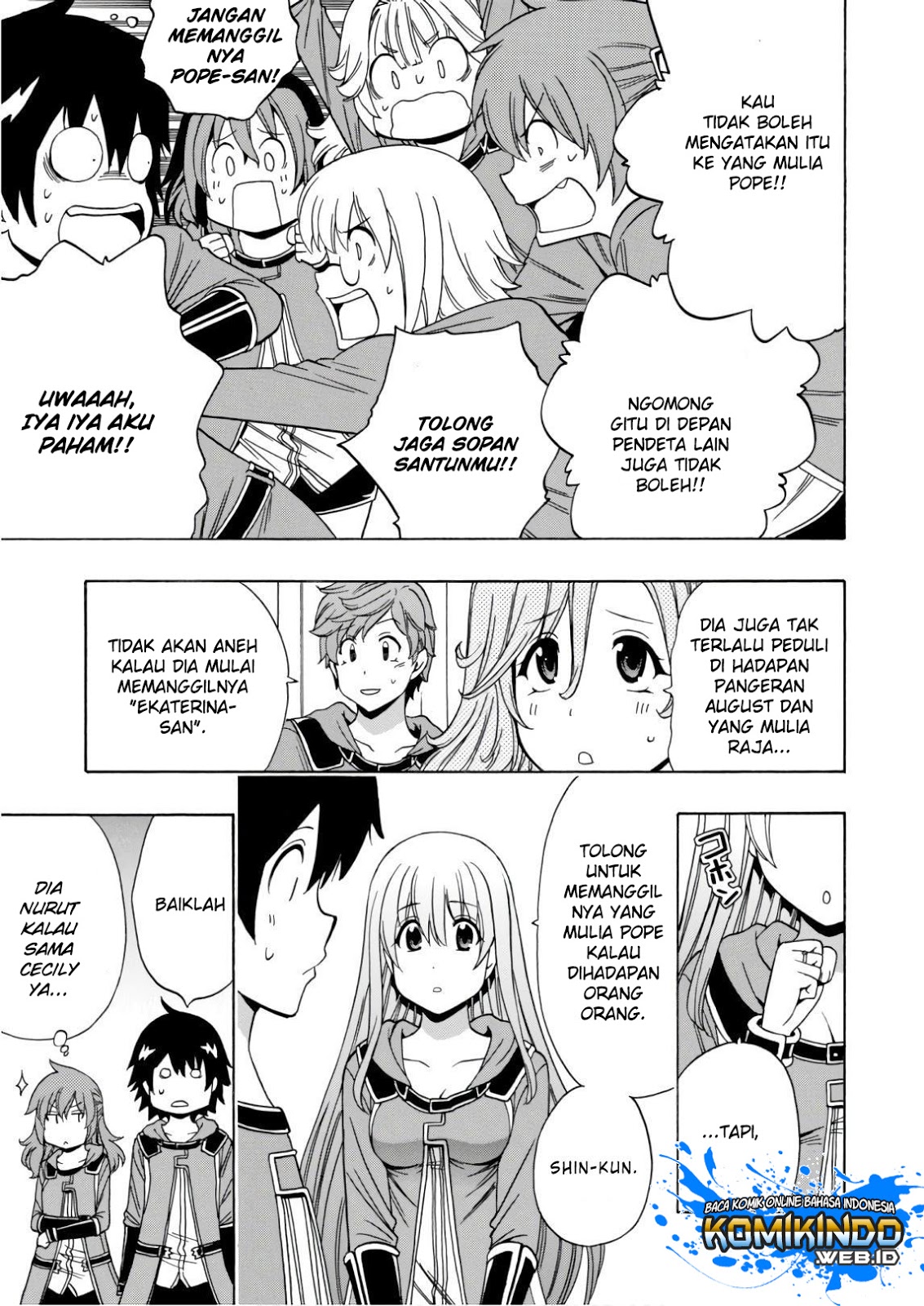 Kenja no Mago Chapter 38 Gambar 15
