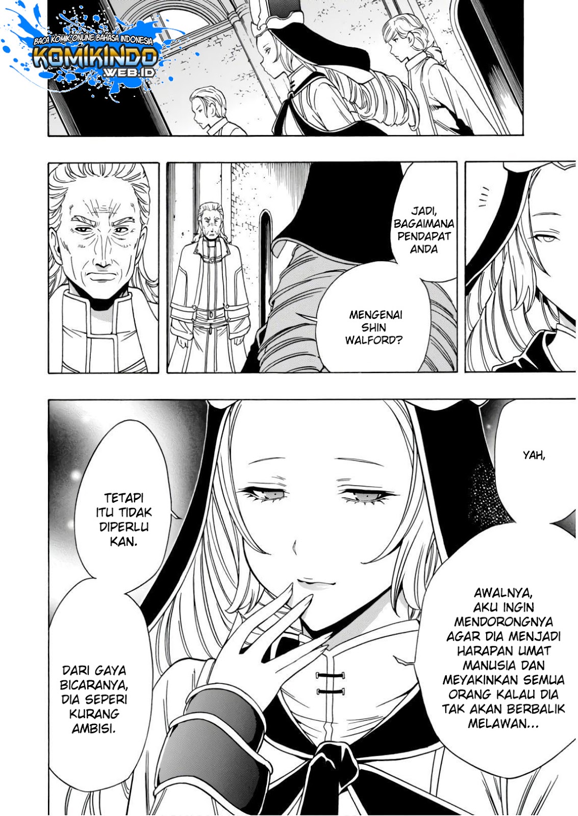 Kenja no Mago Chapter 38 Gambar 16