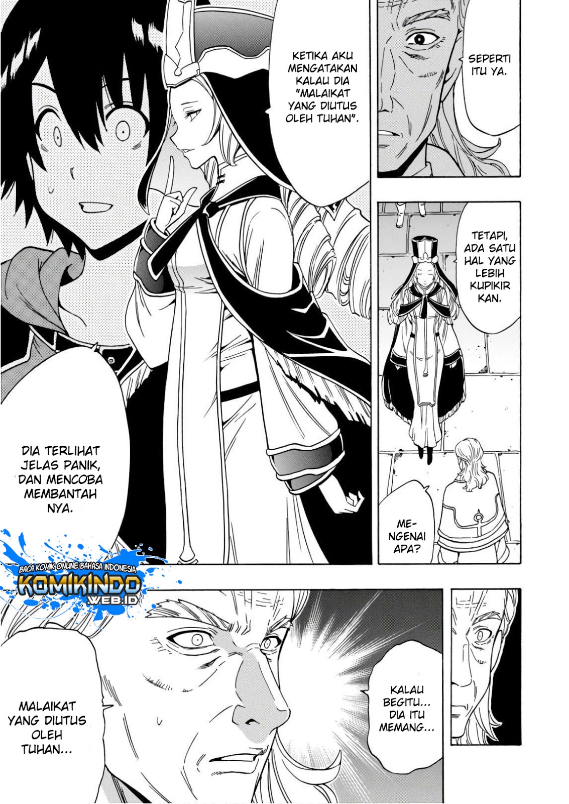 Kenja no Mago Chapter 38 Gambar 17