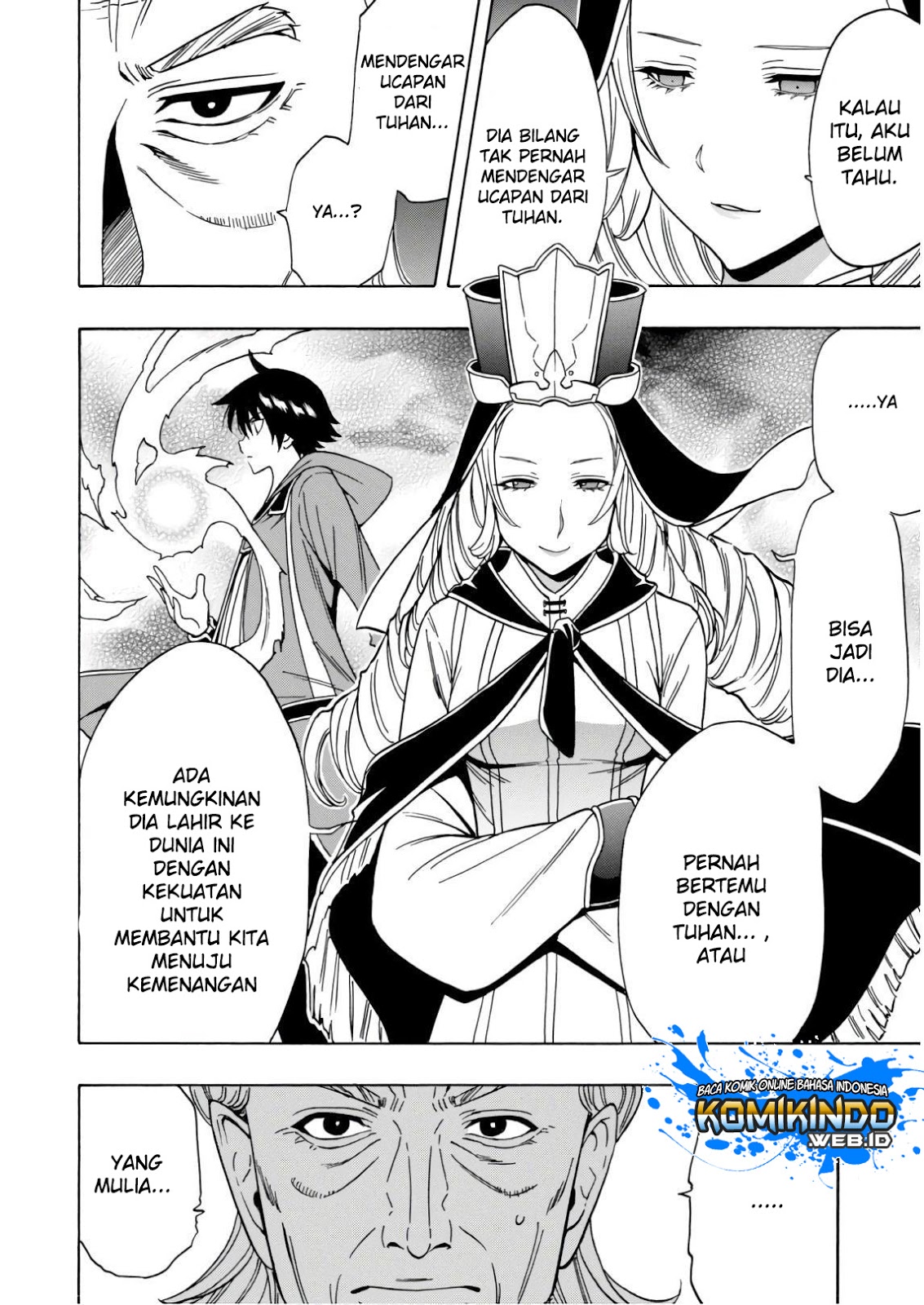 Kenja no Mago Chapter 38 Gambar 18