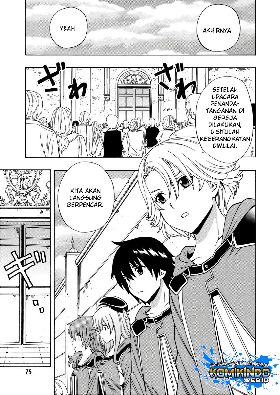 Kenja no Mago Chapter 38 Gambar 23