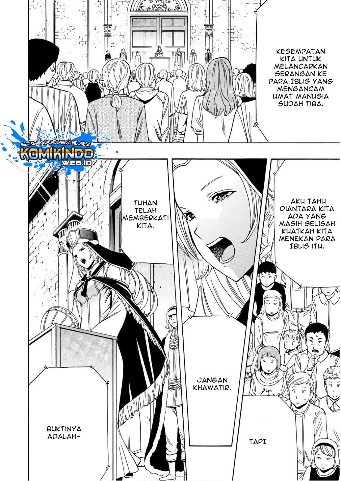Kenja no Mago Chapter 38 Gambar 27