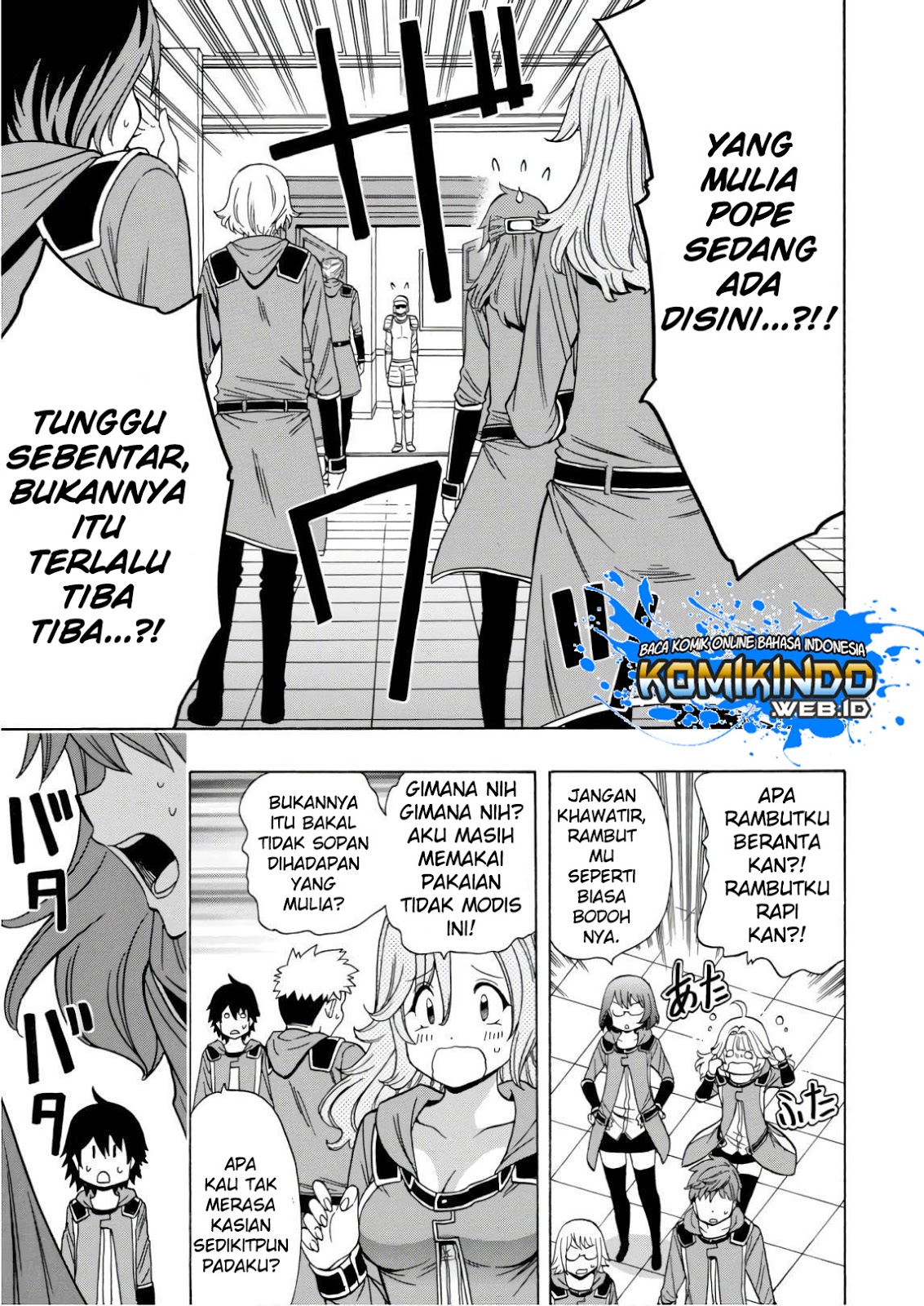 Kenja no Mago Chapter 38 Gambar 3