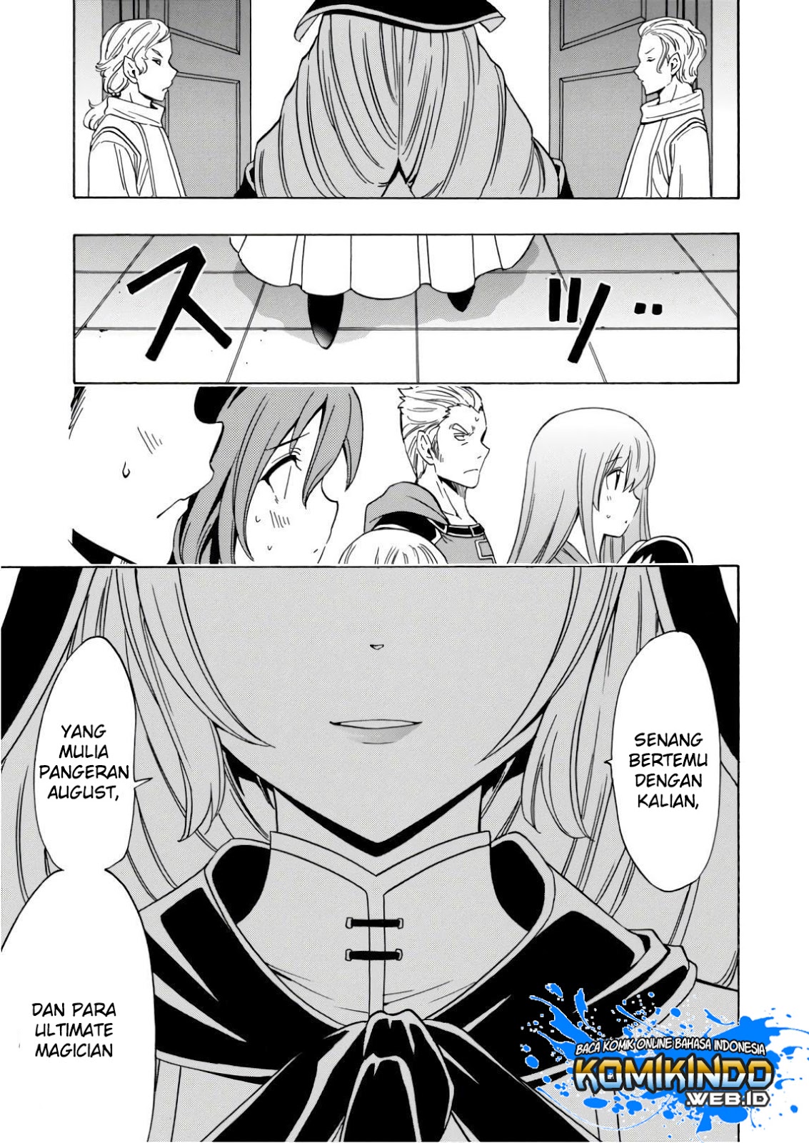 Kenja no Mago Chapter 38 Gambar 5