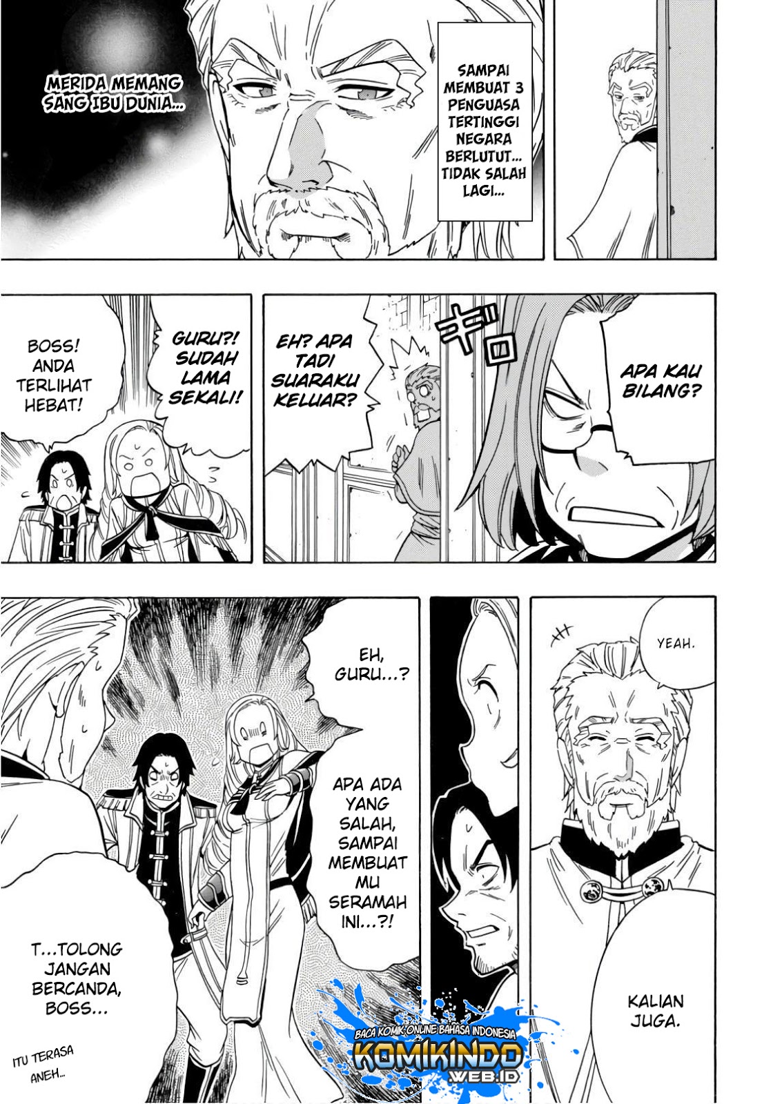 Kenja no Mago Chapter 38 Gambar 59