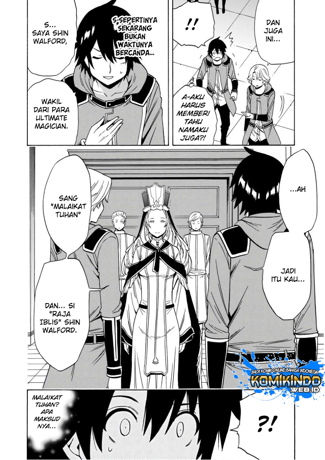 Kenja no Mago Chapter 38 Gambar 8