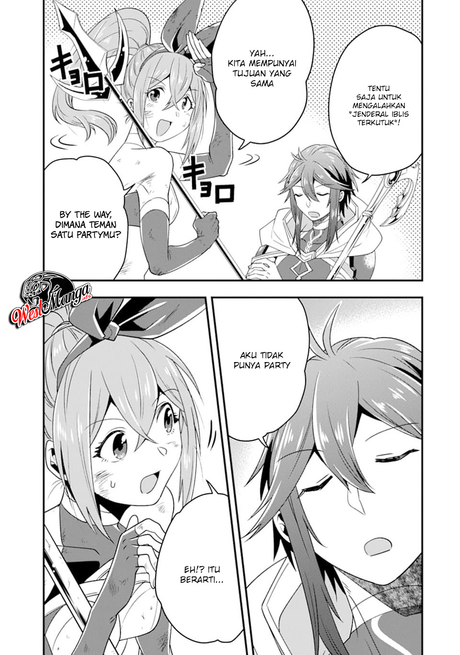 Kouryakuhon o Kushi Suru Saikyou no Mahoutsukai ~”meirei sa sero” to wa Iwa Senai Oreryuu Mao Tobatsu Saizen Ruuto ~ Chapter 09 Gambar 22