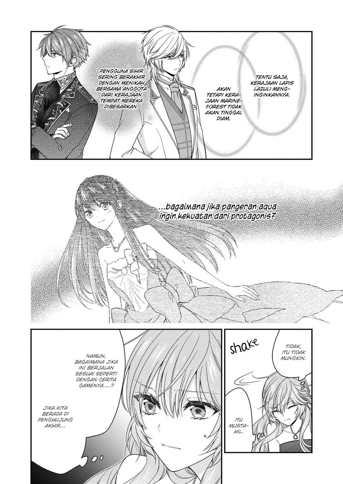 Akuyaku Reijou wa Ringoku no Outaishi ni Dekiai sareru Chapter 09 Gambar 10