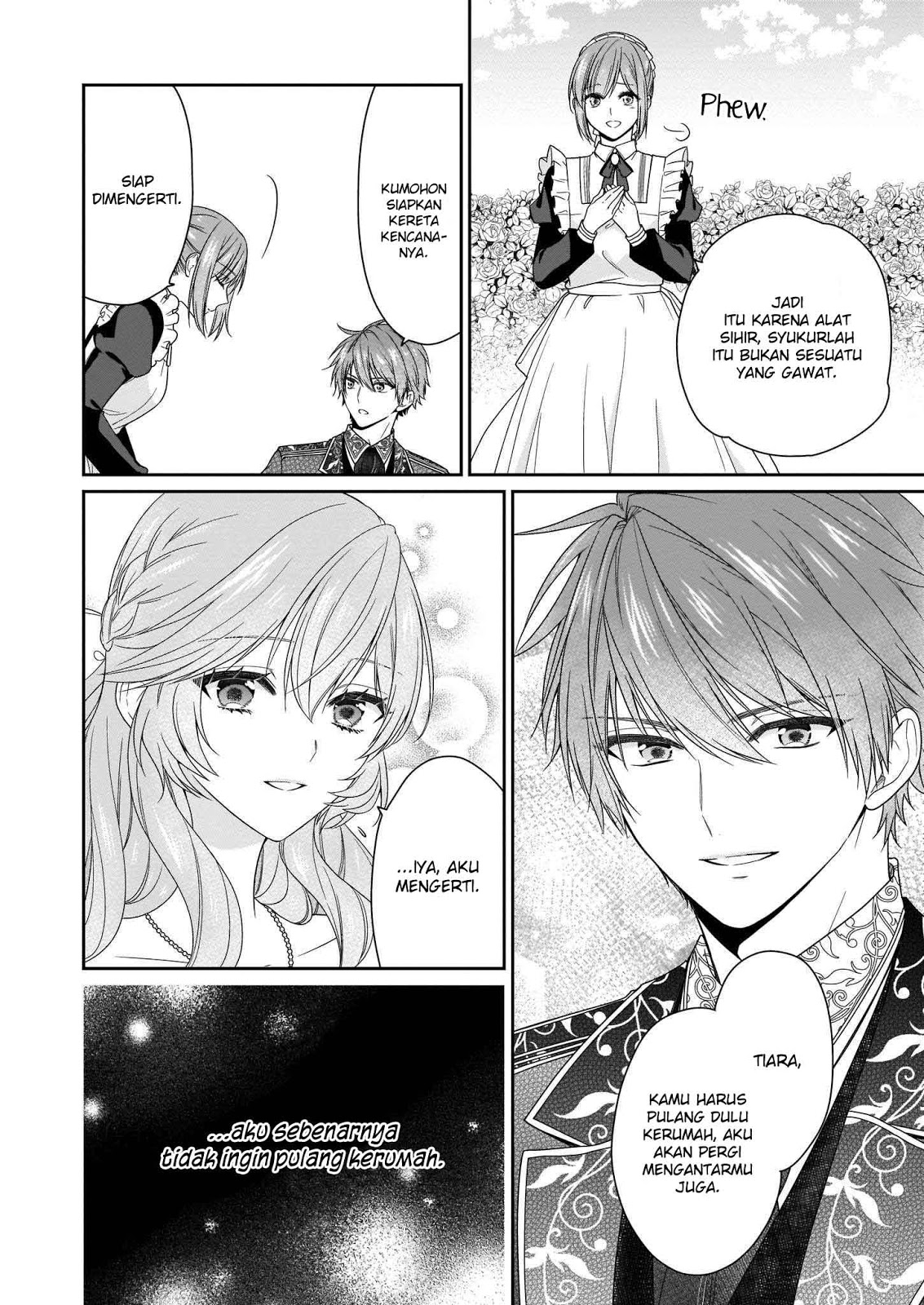 Akuyaku Reijou wa Ringoku no Outaishi ni Dekiai sareru Chapter 09 Gambar 14