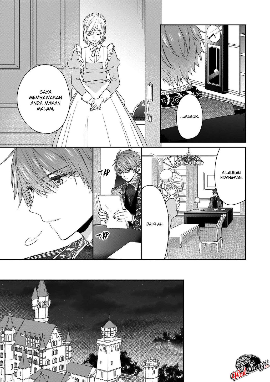 Akuyaku Reijou wa Ringoku no Outaishi ni Dekiai sareru Chapter 09 Gambar 19