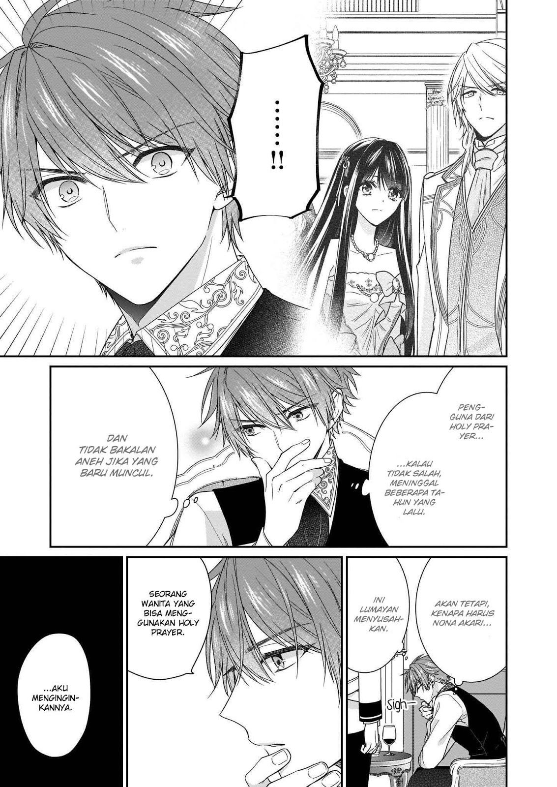 Akuyaku Reijou wa Ringoku no Outaishi ni Dekiai sareru Chapter 09 Gambar 21