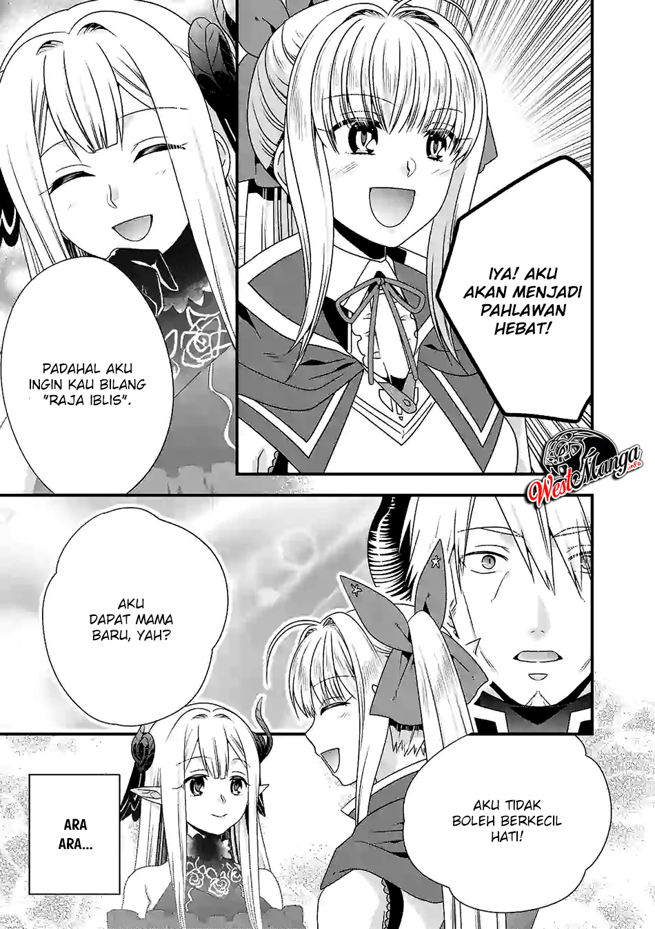 Maou desu Onna Yuusha no Hahaoya to Saikon Shita no de Onna Yuusha ga Giri no Musume ni Narimashita Chapter 26 Gambar 15
