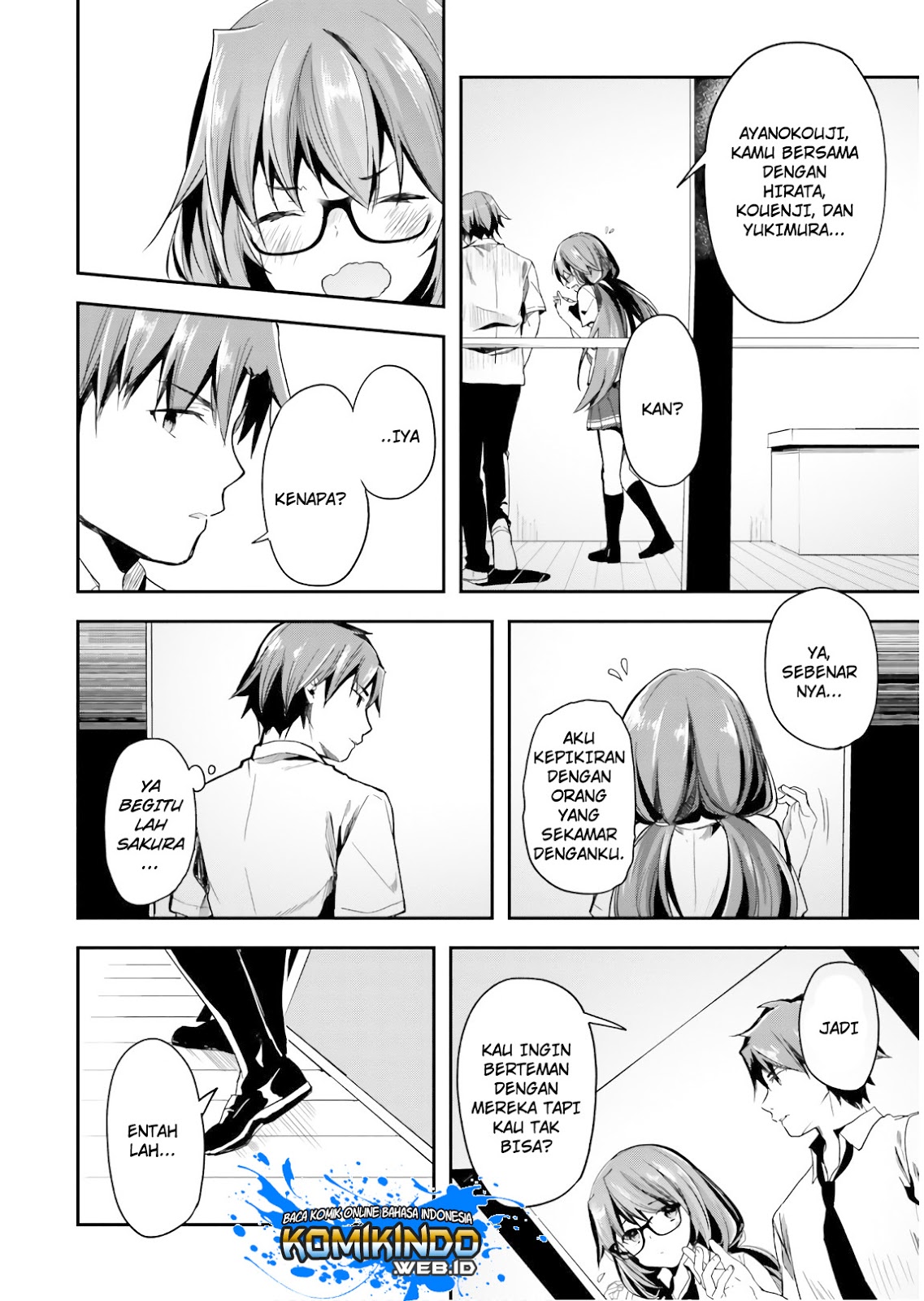 Youkoso Jitsuryoku Shijou Shugi no Kyoushitsu e Chapter 28 Gambar 27