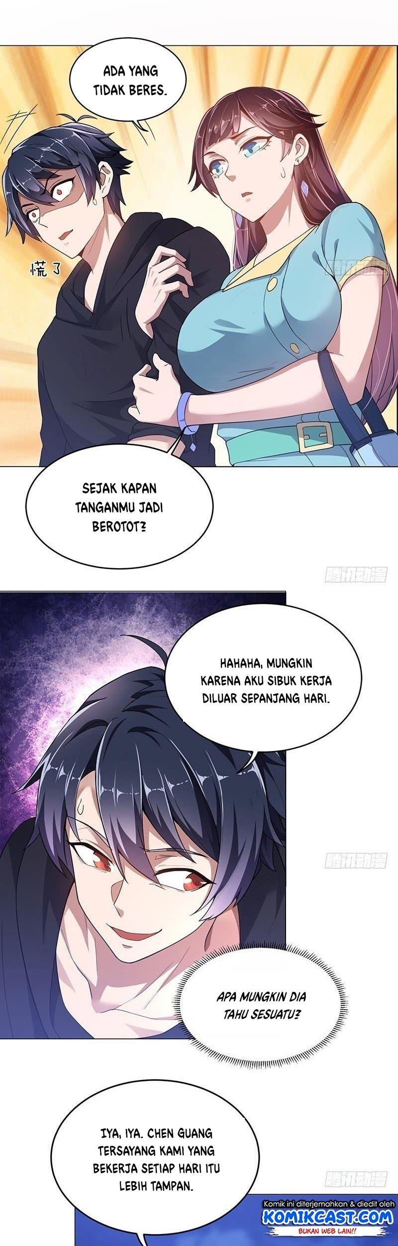 Carrying The Goddess Along Chapter 06 Gambar 15