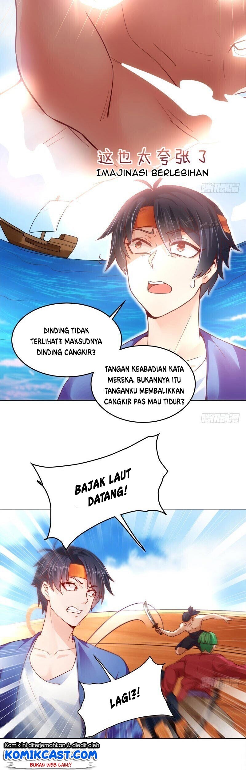 Carrying The Goddess Along Chapter 05 Gambar 23