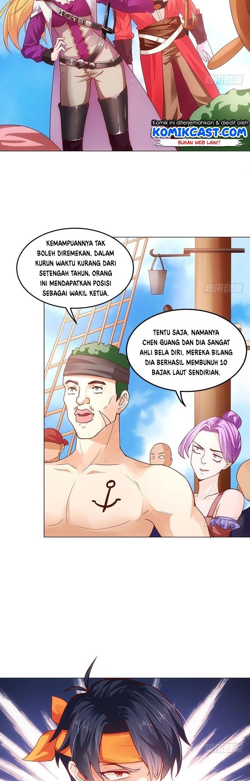 Carrying The Goddess Along Chapter 05 Gambar 27