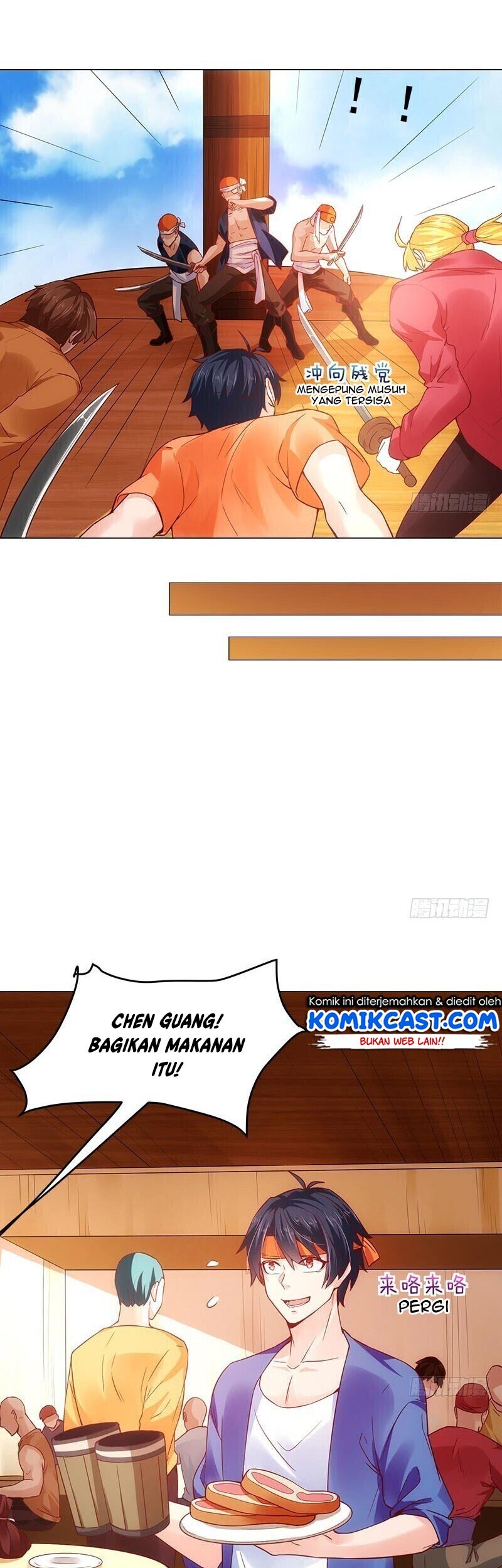 Carrying The Goddess Along Chapter 05 Gambar 20