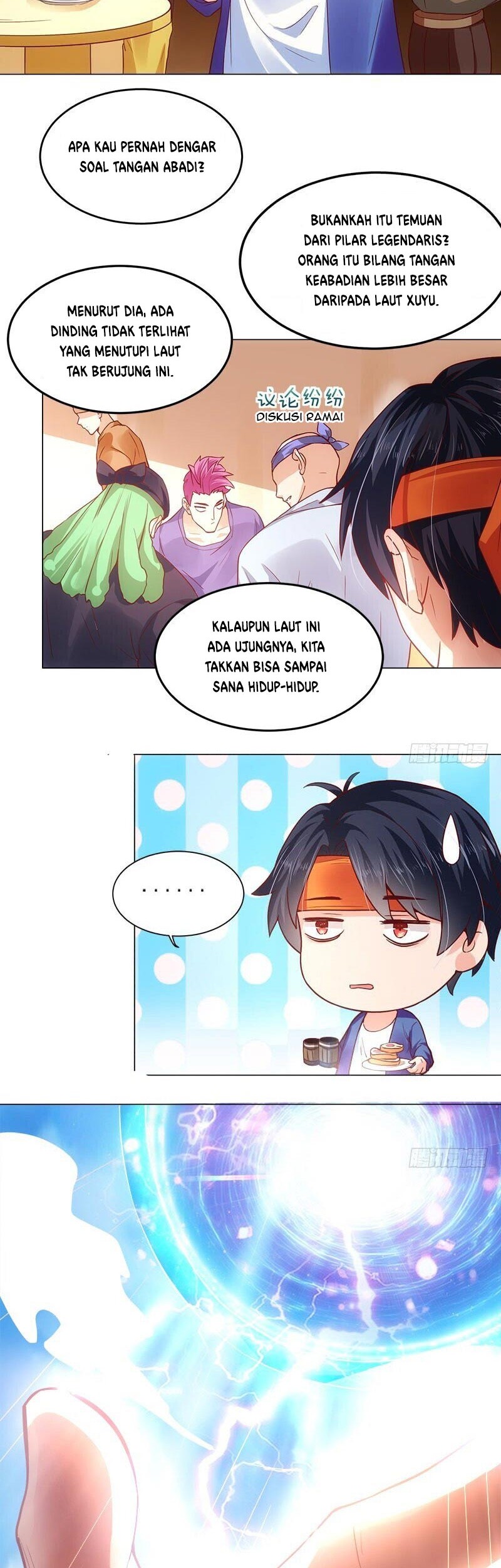 Carrying The Goddess Along Chapter 05 Gambar 21