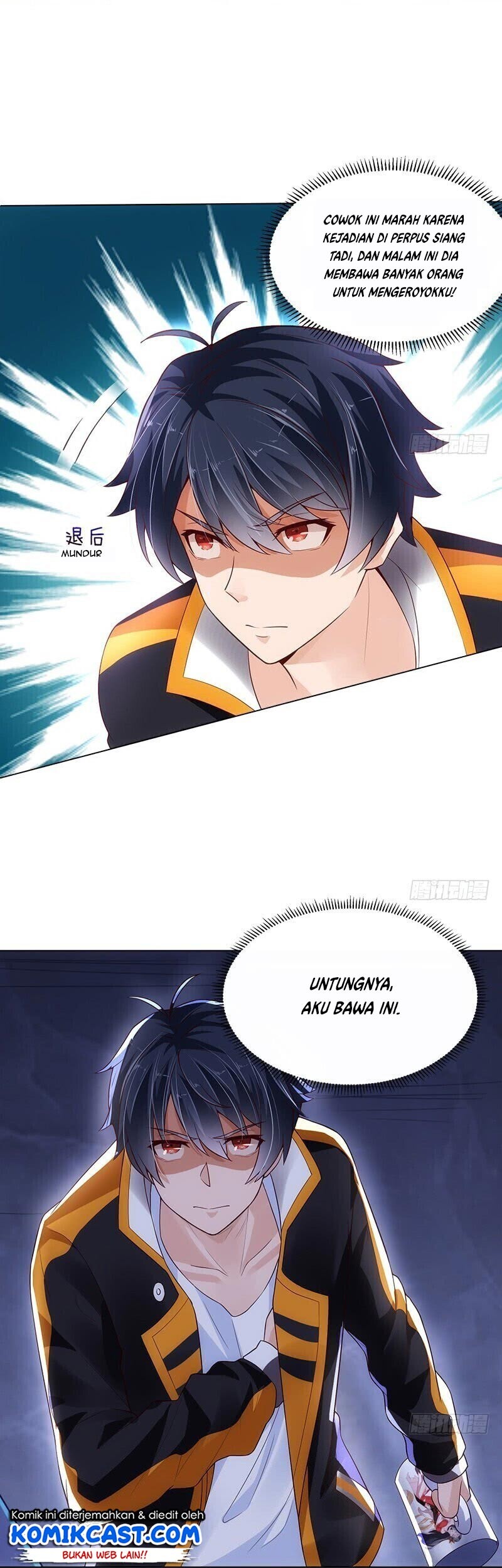 Carrying The Goddess Along Chapter 03 Gambar 14